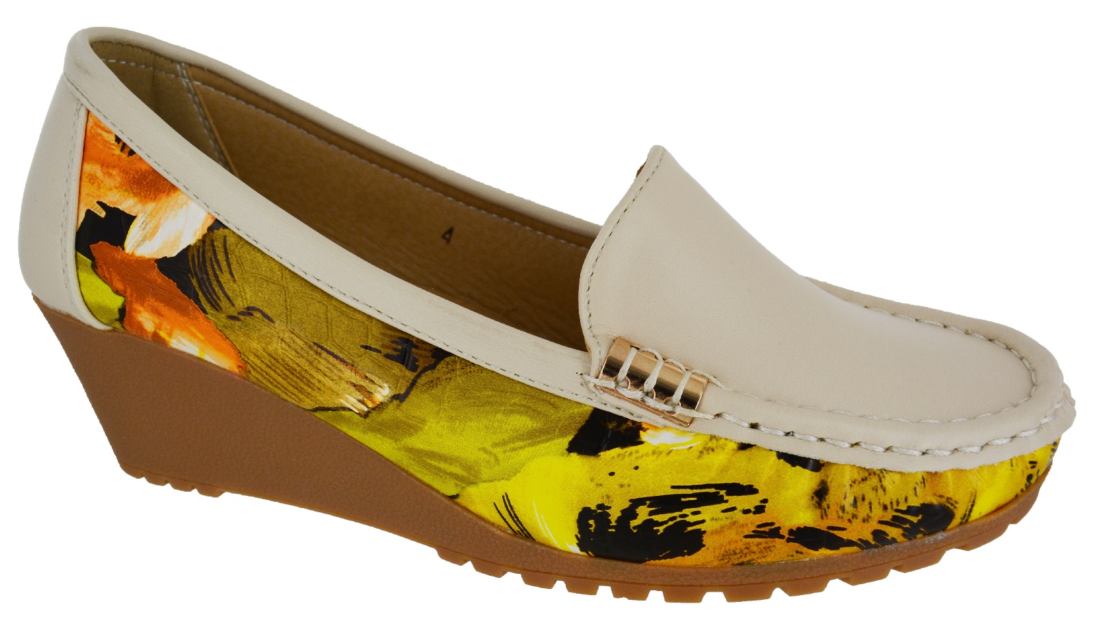 LADIES WOMENS LOW HEEL WEDGE SMART CASUAL SHOES SUMMER OFFICE DIAMANTE